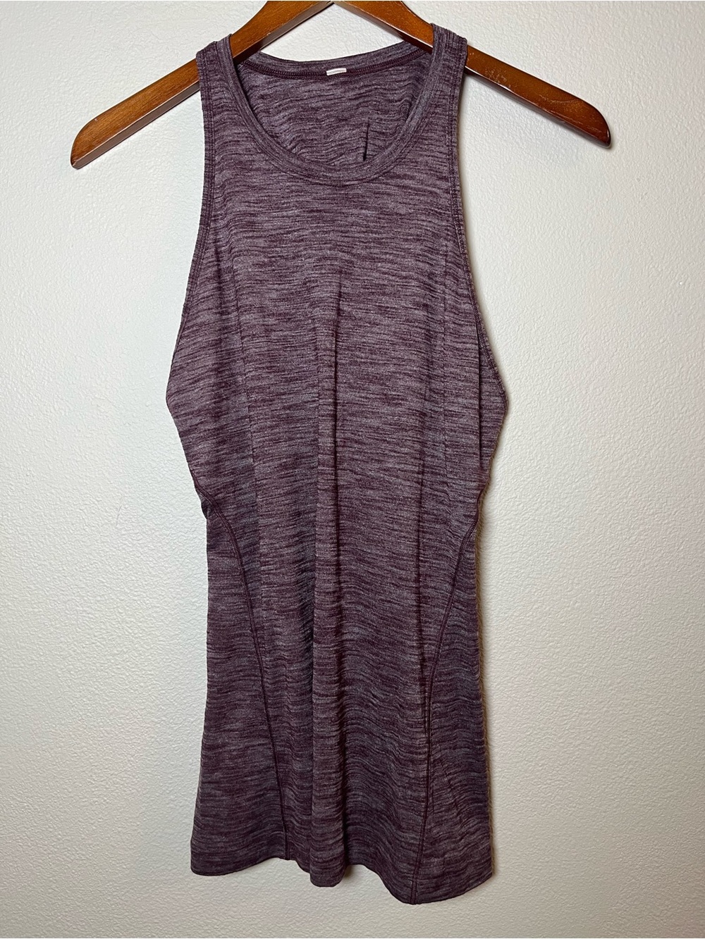 lululemon athletica Heathered Plum Racerback Tank